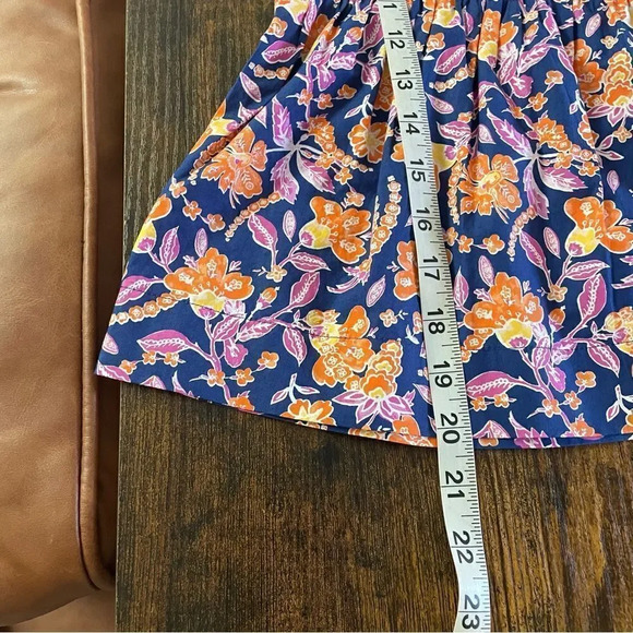 J.Crew Flowy cotton poplin camisole in painted block print - Picture 9 of 13